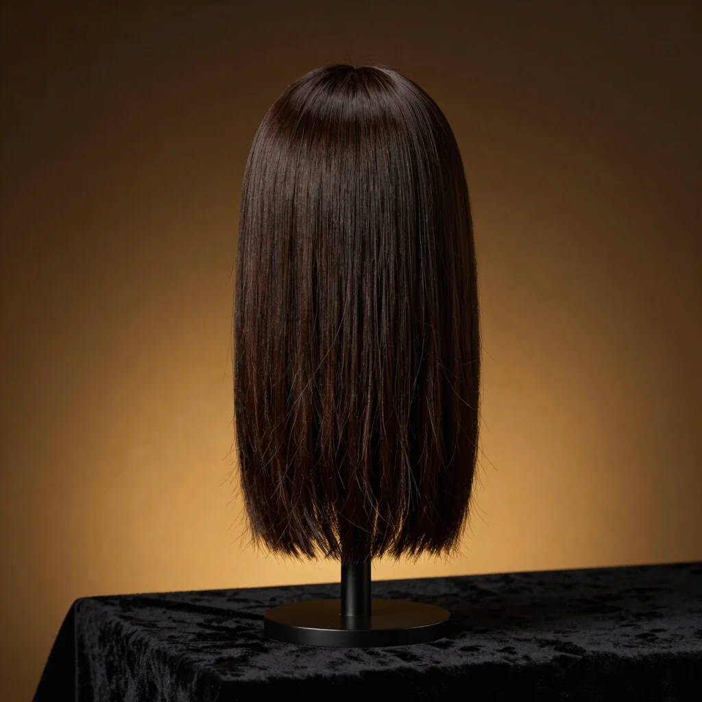 Perruque HD Transparent Lisse